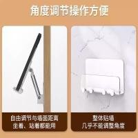 ราคา Wall-Mounted Phone and Tablet Holder No-Drill Lazy Essential Phone Holder Wall Sticker Wall Support Bracket (1734007097246778990)