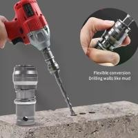 ราคา Rotary Hammer Adapter With Impact Drill Bits Set, Heavy-Duty Electric Drill To Hammer Converter Kit, Conversion Adapter For Impact Wrench, Multi-Functional Extension Tool Heads (1733872163415754565)