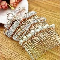 ราคา Hot-Selling Trendy Comb Headband with Rhinestones, Hair Comb, Bangs Comb, Hair Clip, Side Clip, Hair Accessories, Top Clip (1734176915888375785)