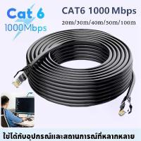 ราคา สายแลนภายนอก CAT6 LAN Outdoor cable สายLAN Outdoor ความยาว 20-100 เมตร สายLAN,สายLANความเร็วสูง,Gigabit,เราเตอร์/เครือข่าย 3M/5M/10M/20M/30m50 CAT6 RJ45เมตร สายแลน gigabit 1Gbps (1733763119093417635)