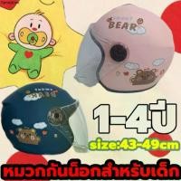 ราคา แนะนำ （1-4ปี)รอบศีรษะ43-49cm หมวกกันน็อคเด็กขนาดเล็ก ลายการ์ตูนความปลอดภัยหมวกนิรภัย Kids Helmet (1734157053890823923)
