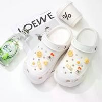 ราคา HOLO ตัวติดรองเท้าหัวโต การ์ตูน อาหารอร่อย ชีส DIY อุปกรณ์เสริมรองเท้า Jibbitz G3008#A12 (1733390221718554369)