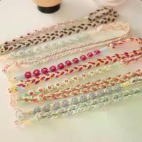 ราคา ผ้าทอมือ ครอสบอดี้ 2 in 1 Long Boho Phone Case ROPE สายคล้องโทรศัพท์มือถือ พวงกุญแจรูปกุญแจ สายคล้องข้อมือถัก จี้ห้อยคอ อุปกรณ์งานฝีมือ DIY เชือกผูกบัตรดอกเดซี่ ตกแต่งกระเป๋าเป้สะพายหลัง (173411146460