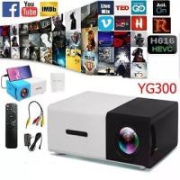 ราคา YG300 โปรเจคเตอร์ โปรเจคเตอร์มินิ โปรเจคเตอร์โทรศัพท์มือถือ หน้าจอเดียวกัน HD 1080P มินิโปรเจคเตอร์ พกพาสะดวก Projector (1730949487964949334)