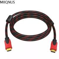 ราคา MIIQNUS 1.5/3/5/10m 1.4 Version HDMI Cable 1080P Braid Mesh HDMI Video Cable HDTV a-A Line Gold Plating HDMI Line 1.4 Version For Computer/TV/Display Screen/Projector (1734071397698078456)