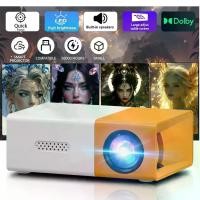 ราคา QD For Mini Portable Projector HD Led Home Projector Can insert USB drive Mobile screen sharing device Audio Home Theater (1734246214932399728)