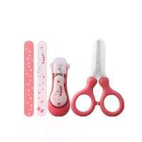 ราคา ชุดดูแลเล็บ 4 ชิ้น พร้อมกรรไกรตัดเล็บ ที่ดันหนังกำพร้า ตะไบเล็บ และกระดาษทราย ชุดตัดแต่งเล็บ สีชมพูอ่อนและสีน้ำเงิน ใบมีดมุม 45° กันลื่น ดีไซน์ตามหลักสรีรศาสตร์ ปลอดภัยสำหรับผิวแ (1733535337627288987)