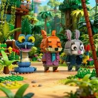 ราคา [COD]Zootopia Brickheadz Building Blocks Compatible with LEGO Small Pieces Cross-Border Hot Item (1733525149843556198)