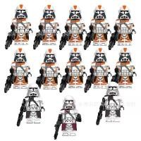 ราคา Bagged Cross-Border 13 Models Boys Baccarat Commander Clone Trooper Planet Series Building Blocks Minifigure Toys (1733746772194199505)