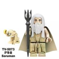 ราคา Compatible with LEGO Building Blocks Lord of the Rings Sauron Gandalf Medieval Building Blocks Soldier Minifigures Toys Gifts (1733285989010080912)
