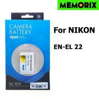 ราคา SPA battery For Nikon EN-EL22 Camera Battery แบตเตอรี่กล้อง คําแนะนําผลิตภัณฑ์ใหม่ของเดือนนี้ (1734453263207466007)