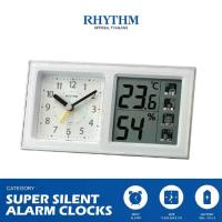 ราคา นาฬิกาตั้งโต๊ะ RHYTHM นาฬิกาวินเทจ digital clock มีไฟ นาฬิกาแต่งห้อง (1733250811656439304)