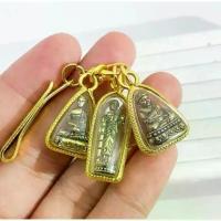 ราคา [เก็บเงินปลายทาง] ชุดกลัด 3 พระอรหันต์ บันดาลโชคลาภ จี้พระสีวลี จี้พระอุปคุตจี้พระสังกัจจายน์ + แหนบทอง แถมฟรี คาถาบูชา1ใบ ธูป 1 แท่ง ผ่านพิธีแล้ว เนื้อทองเหลืองแท้ (1733587892318471282)