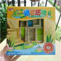 ราคา 3D Maze Adventure Logic Game บอร์ดเกมจระเข้ เกมจระเข้ เกมเขาวงกต บอร์ดเกม puzzle game (1734275309139494409)