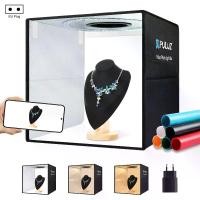 ราคา PULUZ 40cm Folding Portable Ring Light Quick Charge USB Photo Lighting Studio Shooting Tent Box with 6 x Color Backdrops, Size: 40cm x 40cm x 40cm (1729658590785473373)
