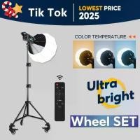 ราคา แบรนด์ 500W LED ลดแสง ไฟสตูดิโอ ไฟต่อเนื่อง Softbox light ไฟถ่ายวีดีโอ ไฟต่อเนื่อง ไฟถ่ายรูป ไฟถ่ายสินค้า ไฟวิดีโอ ขาตั้งไฟ LED light octagonal soft box photography lighting (1731937541270373704)