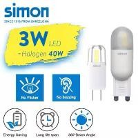 ราคา [จัดส่งทันที] Simon หลอดไฟ LED ไส้ตะเกียง 3W หลอดไฟขนาดเล็ก 3000K แสงเหลือง หลอดไฟ Lighting LED Bulb พร้อมส่ง (1733309027252798888)