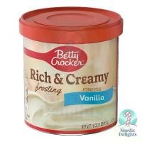 ราคา แนะนำ คลังสินค้า Betty Crocker Rich & Creamy Vanilla Frosting 453g ฟรอสติ้งวานิลลาเบตตี้คร็อกเกอร์พร้อมใช้453กรัม (1734357983055152574)