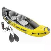 ราคา เรือคายัค INTEX เรือเป่าลมเรือยางเพิ่มความหนาอันดับ1 2คน4คนเรือประมงเดี่ยวเรือแคนู (1733716732536457167)