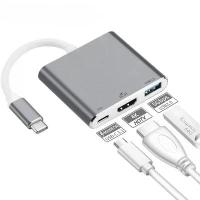 ราคา สายเคเบิล USB‑C เป็น HDMI 4K ที่รองรับ USB 3.0 Type‑C สำหรับ MacBook iPad Samsung DeX HDTV โปรเจคเตอร์ และ Nintendo Switch (1734375345971495972)