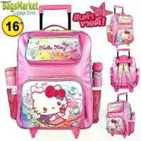 ราคา แนะนำ ✅ขายดีฮิตตลอดกาล✅Kid's Luggage 14"-16" กระเป๋าเป้มีล้อลากสำหรับเด็ก กระเป๋านักเรียน เป้ล้อลาก Hello Kitty Mermaid (1732819380582254360)