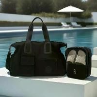 ราคา Large Capacity Travel Tote Bag, Lightweight Luggage Carry-on, Gym Bag with Shoulder Strap, Portable Computer Bag, Short Trip, Hand Carry (1734214078744397491)