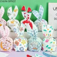 ราคา CHUIN OFFICE 50ชิ้นค่ะ มัลติฟังก์ชั่ พลาสติกทำจากพลาสติก ถุงขนมหูกระต่าย การ์ตูนลายการ์ตูน รูปแบบสัตว์สัตว์ กระเป๋าหูกระต่ายแบบยาว น่ารักน่ารักๆ หลากหลายสไตล์ ถุงของขวัญลูกอม บิสกิต (17347080007253705