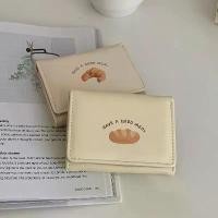 ราคา กระเป๋าใส่บัตรสั้น รุ่นปี 2026 สไตล์อินสตาแกรมเวอร์ชันเกาหลี ลายขนมปัง ครัวซองต์/บิสกิต/บาแกตต์ การ์ตูนผู้หญิงน่ารัก ส่วนลด 70% สำหรับเจ้าของบัตร นักเรียน ตะขอพวงกุญแจ (1734229053383870025)