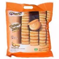 ราคา Julie's biscuit Peanut butter sandwich ( แพ็คเกจใหม่) บิสกิต จูลี่ รส Peanut butter เนยถั่ว (1729766960446015975)