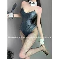 ราคา 2025 Bad Little Cat Sexy Bunny Girl Jumpsuit Pure Desire Set Hidden Button Open Crotch Bunny Outfit Hot Uniform Nightclub Outfit (1733077630267327863)