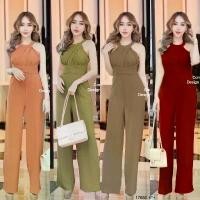 ราคา TW17686 Jumpsuit จั้มสูทขายาวแขนกุด (1734361161002747098)