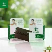 ราคา FARVID สบู่ฟาร์วิดสบู่ฟ้าทะลายโจร ขนาด 100 กรัม ล้างคราบไคลและมลภาวะสำหรับผิวหน้าและผิวกาย ทำความสะอาดอย่างอ่อนโยน กลิ่นหอม Herbal Floral Fresh (1730595454385162434)
