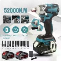 ราคา บล็อกไฟฟ้า 21V ประแจไฟฟ้า บล็อกแบตเตอรี่ บล็อกไร้สาย บล็อกแบต แบต Li-ion 2ก้อน Brushless Cordless Electric Wrench สว่านไฟฟ้า การเจาะไฟฟ้า บล็อกไฟฟ้าไรสาย บล็อคไฟฟ้าแรงๆ บล็อกไร้ส (1732530522628589394)