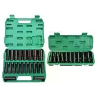 ราคา 1/2 Inch Extended Electric Wrench Socket Set Impact Socket Set 8-24mm /8-32mm Universal Socket with Storage Box Hex Wrench Sleeve Tools Kit Hand Tool (1734466877870474720)