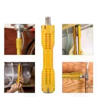 ราคา ประแจขันน็อตพลาสติกใต้อ่าง อเนกประสงค์ Plastic Nut Basin Wrench ประแจ ปากตาย (1734531098775356991)