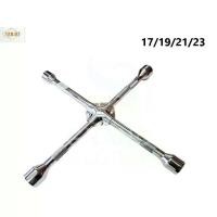 ราคา หนาใหญ่ทน Cross Wrench ประแจ กากบาท กากบาทถอดล้อ ขันล้อ ประแจ หัว บล็อก กากบาทถอดล้อ น็อต ไขล้อ ขนาด 17,19,21,23 mm (1734110678307734573)