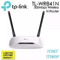 ราคา [จัดส่งทันที] TP-Link 300Mbps Wireless N Router รุ่น TL-WR841N (1733589180327363841)
