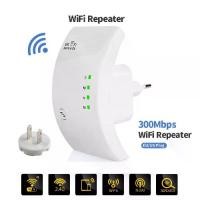 ราคา [พร้อมส่ง] ดูดสัญญาณ WiFi ง่ายๆ แค่เสียบปลั๊ก Best Wireless-N Router 300Mbps Universal WiFi Range Extender Repeater High Speed (White) (1732167781938856986)