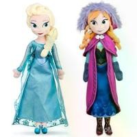 ราคา [พร้อมส่ง] Disney Frozen 2018 Fever Elsa And Anna 40cm 50cm Plush Dolls Kid New Fun (1733695444408371176)