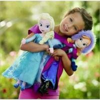 ราคา [Tiktok] ตุ๊กตาของเล่น Disney Princess Frozen Fever Elsa And Anna 40 ซม . 50 ซม . (1733019685906843543)