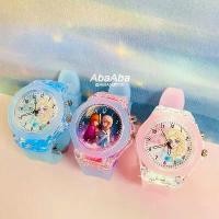ราคา นาฬิกาเรืองแสงสำหรับเด็ก Frozen 2 เอลซ่า อันนา เจ้าหญิง นาฬิกาอิเล็กทรอนิกส์เรืองแสงสำหรับเด็กผู้หญิง ป้องกันการตก (1733993722342376835)