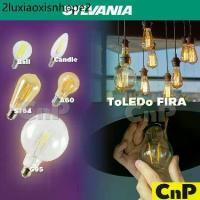 ราคา SYLVANIA หลอดไฟ LED วินเทจ หลอดแก้ว Filament 4W 6W 8W ซีลวาเนีย รุ่น ToLEDo FIRA ทรง Ball Candle A60 ST64 G95 (1733714358664595354)