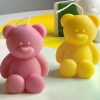ราคา เทียนหอม ซิลิโคนทำจากซิลิโคน แม่พิมพ์เทียนรูปหมี 3D ใช้ซ้ำได้ แม่พิมพ์เทียนหมี มินิมินิ แม่พิมพ์รูปหมี ของตกแต่งบ้าน (1734633088351897533)