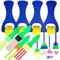 ราคา Multi Styles Available Paint Watercolor Painting Sponge Brush Roller Stamp DIY Drawing Tools Art Painting Supplies (1733580919039755500)