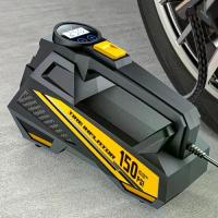 ราคา Carsun Digital Tire Inflator, Portable Air Compressor Pump with LED Light, for Cars, Motorcycles, Bicycles-DC 12V,150 Psi, Black and Yellow Design, Plug-in Power, No Battery Requ (1733481476011886205)