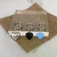 ราคา Raf Simons Autumn Winter R Logo Heart Peach Heart Ring European American Niche Design Chubby Fat Ring Couple Ring (1733262776367416618)