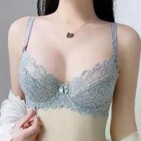 ราคา บราผู้หญิงแบบมีโครงและระบายอากาศ หูกระต่าย ลูกไม้ ไม่มีหลัง สำหรับหน้าอกเล็ก ยกกระชับ ป้องกันการหย่อนคล้อย เซ็กซี่ บางเฉียบ (1733747641807767467)