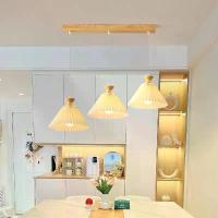 ราคา โคมไฟจี้ไม้ สไตล์โมเดิร์น โคมไฟเพดาน สไตล์ญี่ปุ่น เหมาะสำหรับโต๊ะอาหาร ห้องครัว บาร์ และห้องนอน โคมไฟแขวน (1730167993690130936)