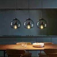 ราคา โคมไฟระย้าทรงกลมแก้วสไตล์นอร์ดิก โคมไฟเพดาน LED โคมไฟหยดน้ำดีไซน์โมเดิร์นสำหรับห้องครัว เคาน์เตอร์ บาร์ โต๊ะอาหาร โคมไฟระย้า โคมไฟแขวน โคมไฟตกแต่ง โคมไฟระย้า (1733536565457683507)