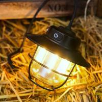 ราคา โคมไฟแขวน หรือ ตั้งโต๊ะ Led หรี่แสงได้ สไตล์วินเทจ สําหรับตั้งแค้มป์กลางแจ้ง (1729686720866125971)